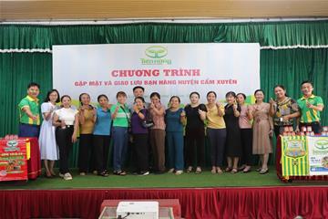 Tiến Nông tổ chức Hội nghị khách hàng tại huyện Cẩm Xuyên tỉnh Hà Tĩnh.