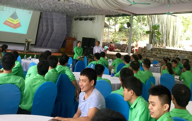 Tiến Nông tổ chức buổi tập huấn - đào tạo kỹ năng cho cán bộ công nhân viên Nhà máy dinh dưỡng cây trồng Bỉm Sơn48