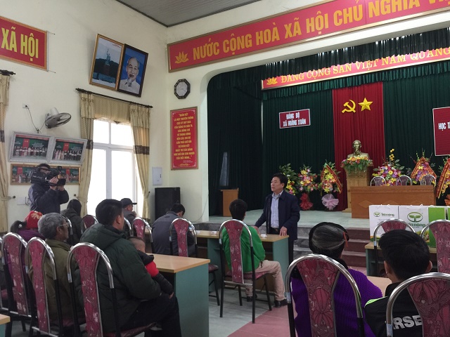 Tiến Nông tặng quà Tết cho các hộ nông dân nghèo tại huyện Hoằng Hóa23