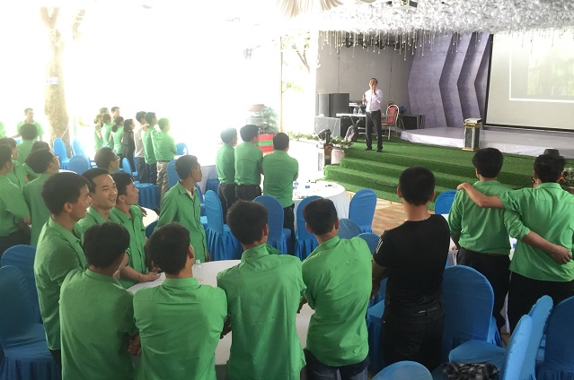 Tiến Nông tổ chức buổi tập huấn - đào tạo kỹ năng cho cán bộ công nhân viên Nhà máy dinh dưỡng cây trồng Bỉm Sơn4