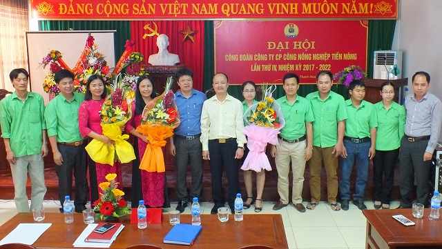 Tiến Nông tổ chức đại hội công đoàn nhiệm kỳ 2012-2017