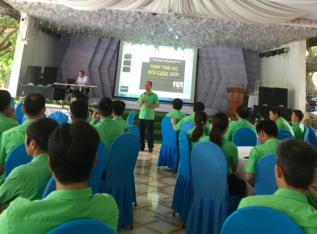 Tiến Nông tổ chức buổi tập huấn - đào tạo kỹ năng cho cán bộ công nhân viên Nhà máy dinh dưỡng cây trồng Bỉm Sơn1