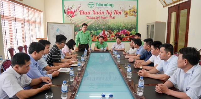 Hội nông dân các cấp tỉnh Tuyên Quang thăm và làm việc tại Nhà máy Tiến Nông1